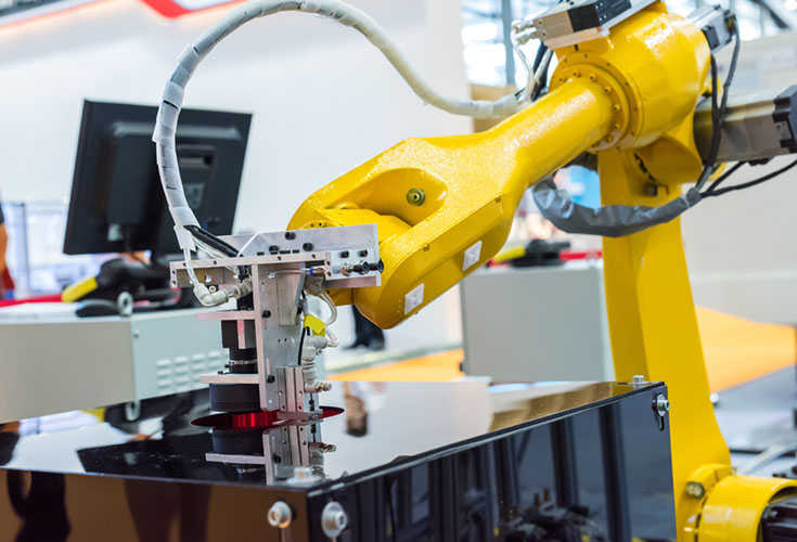 impianto elettrico per robotica industria automazione